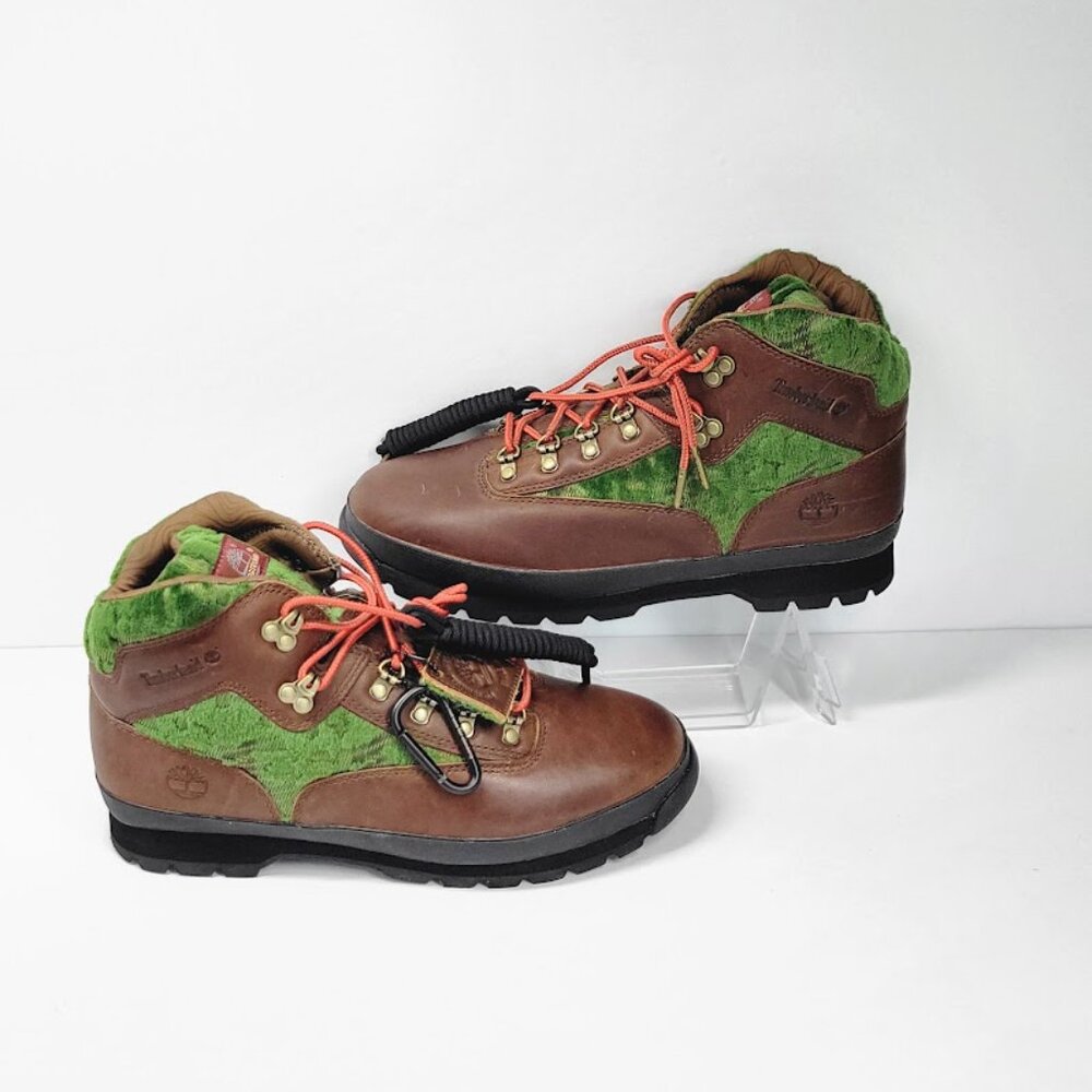 TIMBERLAND black pioneers euro hiker boots Sz 11 NEW - Picture 3 of 10